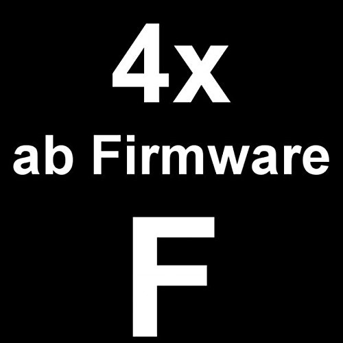 Nur Schwarz! 4 XL Ersatz Chip Patronen kompatibel zu Brother LC-223 LC-225 LC-227 XL – Ab Firmware Version F (G/H/I etc.) – BK Schwarz für Brother DCP-J4120DW, MFC-J4420DW, MFC-J4425DW, MFC-J4620DW, MFC-J4625DW, MFC-J5320DW, MFC-J5620DW, MFC-J5625DW, MFC-J5720DW - 4