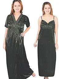 Indiatrendzs Women's Hot Sexy Honeymoon Nightwear 2pc Nighty Set Gift Idea