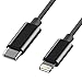Produktbild USB Type C auf Lightning kable, Male to Lightning Data Sync & Charger Cord Connector Adapter 3.3FT/ 1m, for Apple iPhone 8 plus iPhone X iPad Pro New MacBook Pro 2017