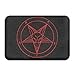 Produktbild rwwrewre Cushion Satanic Symbol Star Printed Summon The Evil Spirit Home Decorations Rug Rectangle Size 18x30,Multi-Function Indoor Outdoor Beautiful Doormat