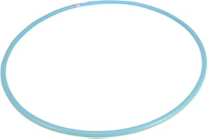 Simba 107402856 - Hula Hoop Reifen, blau oder rosa, Es Wird nur EIN Artikel geliefert, 60cm Durchmesser, Sportreifen, Gymnastikreifen, Fitness