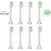 Produktbild oral-q Ersatz Bürstenköpfe Kompatibel mit Elektrische Zahnbürste Philips Sonicare HX6064/26 (HX6062/26 & #-; hx6068/26 & #-; HX6066/39) Diamond Clean, Standard, weiß, 8 PCs (2PACKS)