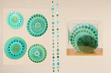 Capiz-Girlande Gus 2sort L180 Perlmutt - 2