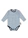 Snoozebaby Romper LS Hand Stripe, Size 56, Indigo Blue