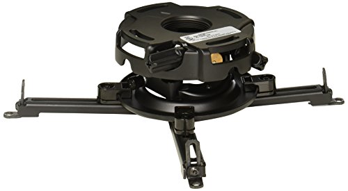 Peerless Precision Projector Mount with Spider Universal Adaptor Plate - Black