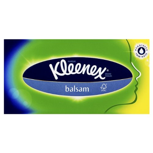 Preisvergleich Produktbild Kleenex Balsam Taschentücher Beruhigt eine wunde Nase Packung mit 36 Stück