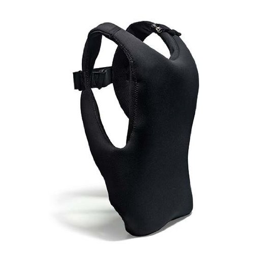 IDESK Rucksack-Weste für Laptops von 25,4-38,1 cm (10-15 Zoll), Schwarz / Grün