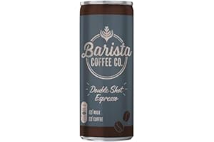 DNAAZ 24 x Coffee Double Shot Iced Coffee Drink Tin Can 250ml Delicious Tasty And Twisty Treat Gift Hamper For Birthday,Christmas,Easter