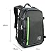 Produktbild LHJ Professioneller Kamerarucksack 14-Zoll-Laptop Kamera * 1 + Objektiv * 6 + Blitz * 1 Stativgurt Mit Dickem Variablem Fach Regenschutz!,Green,45 * 30 * 19cm