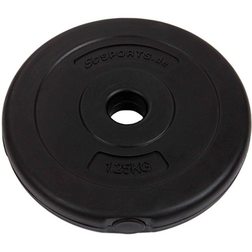 ScSPORTS Kurzhantelset festes 20 kg Kunststoff 25 mm, 10000167 - 7