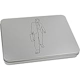Otros tamaños disponibles Azeeda 220mm x 160mm \'Hombre con maletín\' Caja de Almacenamiento / Lata de Metal (TT00007253)