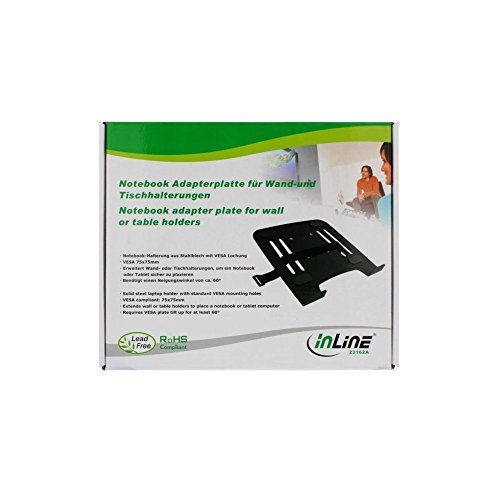 InLine 23162A Notebook Halterung mit VESA 75 Adapter - 3