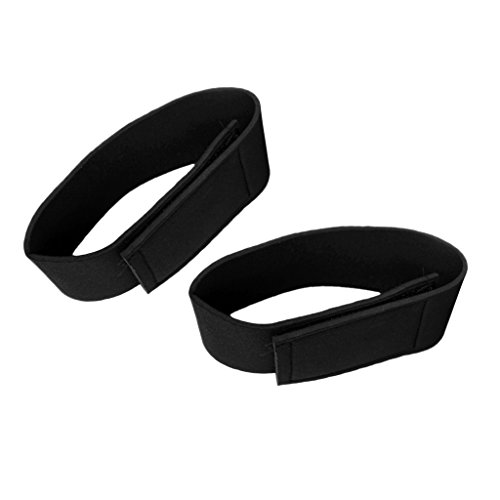 Preisvergleich Produktbild Gazechimp Neopren Hosenbänder, 1 Paar / Pack - Schwarz