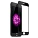 Produktbild EQLEF® Bunte ausgeglichenes Glas-Schirm-Schutz-Film für Apple iPhone6 (4,7 inch) / iphone6 PLUS (5,5 Zoll), komplett Vorderseite Körper Cover, Anti-Verkratzen, Anti-Blase, Anti-Fingerprint, Keine Regenbogen-Bildschirm, für die Vorderseite (Iphone6 black)