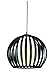 Produktbild CristalRecord Topacio - Moderne Lampe, Metaakrylat-Ausführung, 1 x E27, Durchmesser 30 cm, schwarz