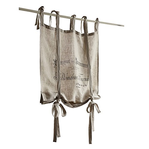 LOBERON Raff-Rollo Sonique im Shabby-Chic, leinen