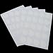 100Pcs Disposable Eyelash Glue Holder Pallet Easy Helpful Eyelash Extension Glue Pads