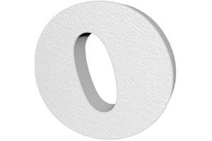 ImpocoWeb - Lettera 3D CHICAGO in polistirolo (45 cm) 4 cm spessore - SCEGLI LA LATTERA - - O