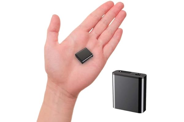 【Aimant intégré de Seulement 0,95 cm d'épaisseur】 Mini dictaphone, Appareil d'enregistrement d'espionnage, Appareil d'écoute Espion, enregistreur Vocal numérique Espion, STTWUNAKE