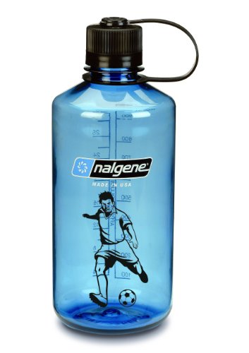 Preisvergleich Produktbild Nalgene Flasche 'Everyday' - 1 L, blau, Fussball