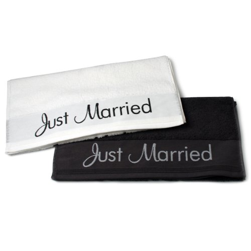 Honeymoon-Set „Strand“ – Ein exklusives Hochzeitsgeschenk für Braut und Bräutigam, perfekt für die Flitterwochen, mit Aufschrift „Just Married“ - 2