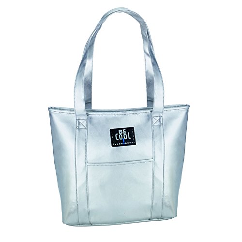 BE CooL Designkühltaschen T-140 Shopper, S, silber