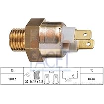 Termocontatto Facet 7.5196 Per Ventola Radiatore - Compatibile Honda, Rover, Acura
