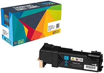 Do it wiser Compatible Toner Cartridge Replacement for Xerox Phaser 6500 6500N 6500DN WorkCentre 6505 6505N 6505DN (Cyan)