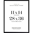 Poster Store 11x14 Black Wood Picture Frame
