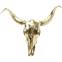 Kare – Cornamenta decorativa, HEAD, plástico, Oro, 23 x 73 x 73 cm