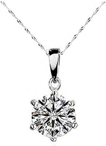 Laskey Swarovski Elements Sparkling Ladies 10mm Diamond necklace made with Austrian Crystal Black Friday Deal
