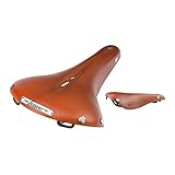 lepper sattel unterschied damen herren Mit Ösen für Satteltaschen Lepper Tourer Kern Leder Fahrrad Sattel Authentic Line TRK Retro Vintage Komfort gefedert, TourerAuthenticLine, Farbe honig