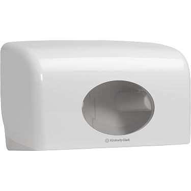 Janico Toilettenpapierspender, 23 Cm Hoch, In Rauch/Schwarz - Mit Gezacktem Abriss, Transparent