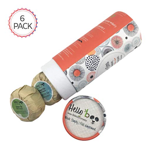 Organic Shampoo Bar for Hair 6 Pack 70g | All Natural Essential Oil Anti Dandruff Hair Soap For Itchy Scalp, Psoriasis and Silky Hair | Sulfate and Paraben Free | 6 Scents | By Hello Eco Company