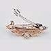 OverDose Flower Rhinestone Hair Pins Hairpins Clip Hairpin Hair Accessories