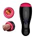 Produktbild Urnight Mastrobartor mit Puls Funktion, Masturbieren mit 7 Vibrationmodi und Automatische Heizfunktion Erotik spielzeug männer muschi Oral Masturbration für ihn 2019 Neu