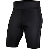 RCBHSD Pantaloni di Sauna delle Hot Uomo Neoprene Sudore Addome Control Sweat Sudorazione Leggings Dimagranti