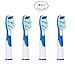 Produktbild U-Prime® Ersatz Aufsteckbürsten,kompatibel mit Braun Oral-B Sonic SR12A.18A Aufsteckbürsten(für elektrische Zahnbürsten),4 Stück( 1er-Pack).