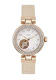 Rotary Damen Analog Automatik Uhr mit Leder Armband LS004/A/18