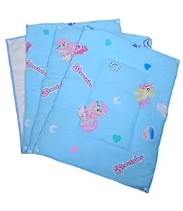 3 in 1 Changing Sheets Premium Quality Cotton Cum Plastic 0 Months+