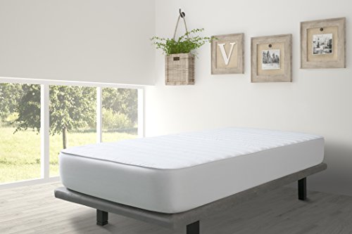Velfont Matratzenauflage, abgesteppt, Milbenschutz, zweiseitig, in verschiedenen Größen, 70x140cm - 4