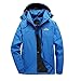 Produktbild Oliviavan,Ski Outdoor Lange Ärmel Mantel Jacke Windjacke Outwear Oben Winddichte Damen Herren Frühling Tasche Hoodie Reißverschluss Sport Assault Coat