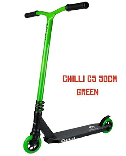 Preisvergleich Produktbild Chilli Pro C5 50cm Green Stunt-Scooter integrated Deck 110mm Rollen