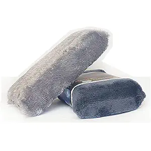 Savi Enterprises, Microfiber Car Washing Sponge, Multipurpose Use, Set of 2, Grey Color