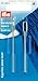 Produktbild PRYM 2 Durchziehnadeln - Einziehnadeln für Bänder, Gummibänder u. -litzen aus Metall - Farbe: chrome (silber)