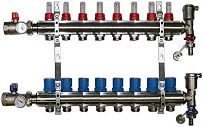 Rifeng 8 Port Underfloor Heating Manifold