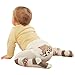 Baby Butt Tights with knee pads white size 86 / 92
