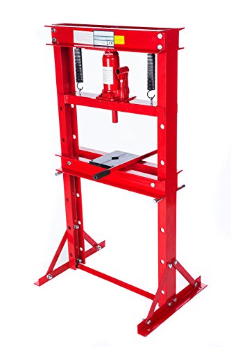 Werkstattpresse 12 t Hydraulikpresse Presse hydraulisch Rahmenpresse Lagerpresse - 3