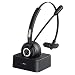 Produktbild Mpow Bluetooth Headset TH1, Freisprech Wireless Headset mit Noise Cancelling-Mikrofon, 200 Stunden Ladestation, Stumm-Funktion Bluetooth Mono-Headset für Handys, Call Center, Skype, Voip usw.