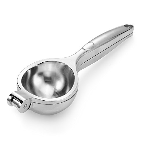 Zitronenpresse Kapoo Zitruspresse Limettenpresse Manuell Saftpressen, Hohe Festigkeit aus Edelstahl, Korrosionsschutz und Spülmaschinenfest, Schnell und einfach entsaften - 2